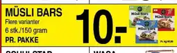 ABC Lavpris Müsli Bars tilbud