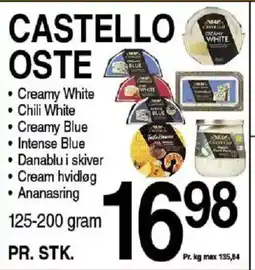 ABC Lavpris Castello oste tilbud