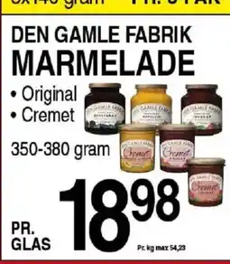 ABC Lavpris Den gamle fabrik marmelade tilbud