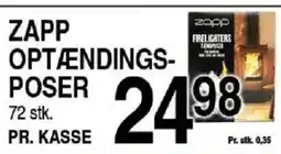 ABC Lavpris Zapp optændings- poser tilbud