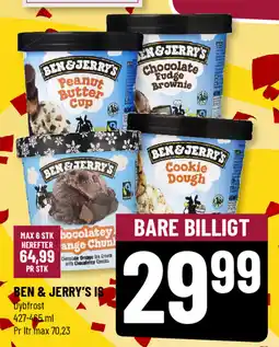 Løvbjerg Ben & jerry's is tilbud