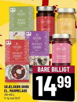 Løvbjerg Skælskør grød el. marmelade tilbud
