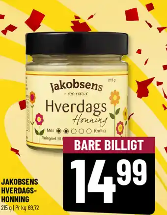 Løvbjerg Jakobsens hverdags- honning tilbud
