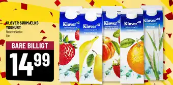 Løvbjerg Kløver sødmælks yoghurt tilbud