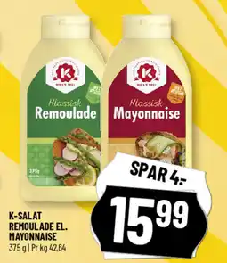 Løvbjerg K-salat remoulade el. mayonnaise tilbud