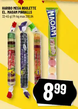Løvbjerg Haribo mega roulette el. maoam pinballs tilbud