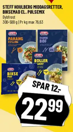 Løvbjerg Steff houlberg middagsretter, biksemad el. pølsemix tilbud