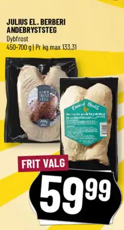 Løvbjerg Julius el. berberi andebryststeg tilbud