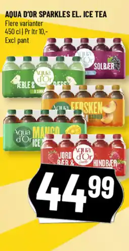 Løvbjerg Aqua d'or sparkles el. ice tea tilbud