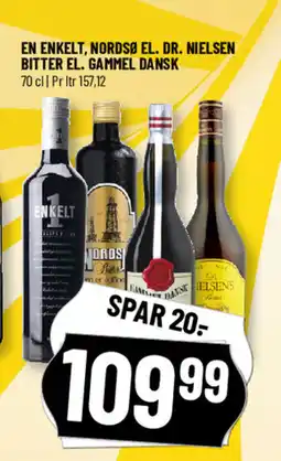 Løvbjerg En enkelt, nordsø el. dr. nielsen bitter el. gammel dansk tilbud