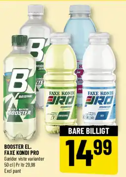 Løvbjerg Booster el. faxe kondi pro tilbud