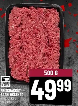 Løvbjerg Friskhakket sashi oksekød 15-20% tilbud