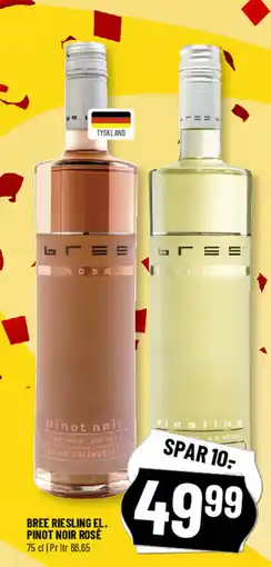 Løvbjerg Bree riesling el. pinot noir rosé tilbud