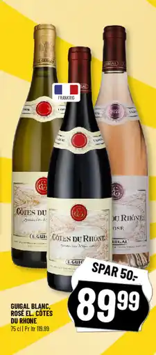 Løvbjerg Guigal blanc, rosé el. côtes du rhone tilbud