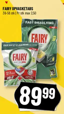 Løvbjerg Fairy opvasketabs tilbud
