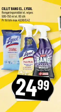 Løvbjerg Cillit bang el. lysol tilbud