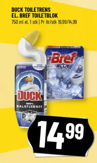 Løvbjerg Duck toiletrens el. bref toiletblok tilbud