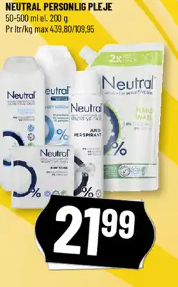 Løvbjerg Neutral personlig pleje tilbud