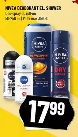 Løvbjerg Nivea deodorant el. shower tilbud