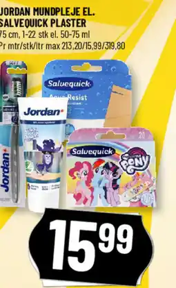 Løvbjerg Jordan mundpleje el. salvequick plaster tilbud