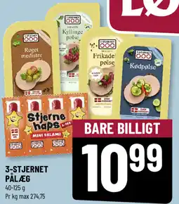 Løvbjerg 3-stjernet pålæg tilbud