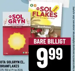Løvbjerg Ota solgryn el. branflakes tilbud