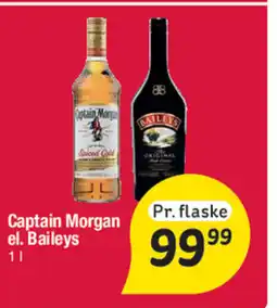 Fakta Tyskland Captain Morgan el. Baileys tilbud