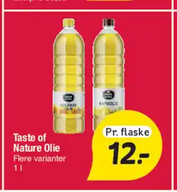 Fakta Tyskland Taste of Nature Olie tilbud