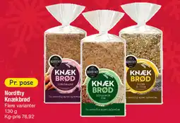 Fakta Tyskland Nordthy Knækbrød tilbud