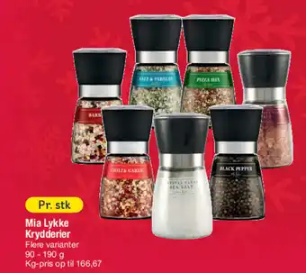 Fakta Tyskland Mia Lykke Krydderier tilbud