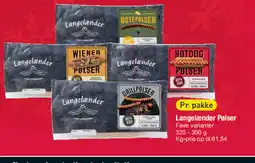 Fakta Tyskland Langelænder Pølser tilbud