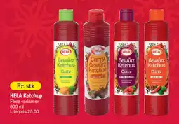 Fakta Tyskland Hela ketchup tilbud