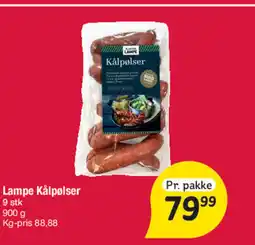 Fakta Tyskland Lampe Kålpølser tilbud