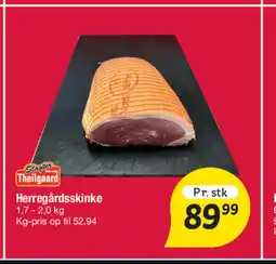 Fakta Tyskland Slagter Theilgaard Herregårdsskinke tilbud