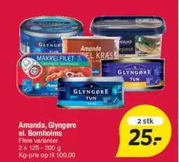 Fakta Tyskland Amanda, Glyngøre el. Bornholms tilbud