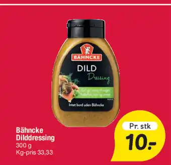 Fakta Tyskland Bähncke Dilddressing tilbud