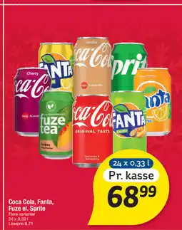 Fakta Tyskland Coca Cola, Fanta, Fuze el. Sprite tilbud