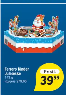 Fakta Tyskland Ferrero Kinder Juleæske tilbud