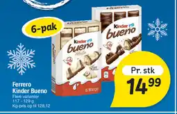 Fakta Tyskland Ferrero Kinder Bueno tilbud