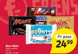 Fakta Tyskland Mars Minis tilbud