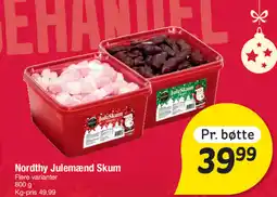 Fakta Tyskland Nordthy Julemænd Skum tilbud