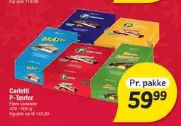 Fakta Tyskland Carletti P-Tærter tilbud
