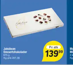 Fakta Tyskland Jakobsen Dessertchokolader tilbud