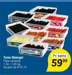 Fakta Tyskland Toms stænger tilbud