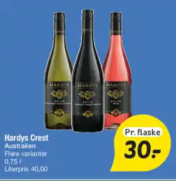 Fakta Tyskland Hardys Crest tilbud