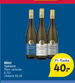 Fakta Tyskland Abtei tilbud