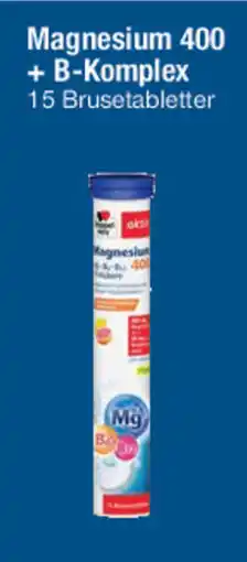 Fakta Tyskland Magnesium 400 + B-Komplex tilbud