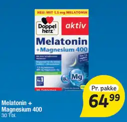 Fakta Tyskland Melatonin +Magnesium 400 tilbud