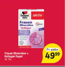 Fakta Tyskland Frauen Mineralien + Kollagen Depot tilbud