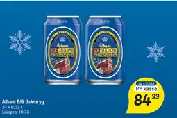 Fakta Tyskland Albani Blå Julebryg tilbud